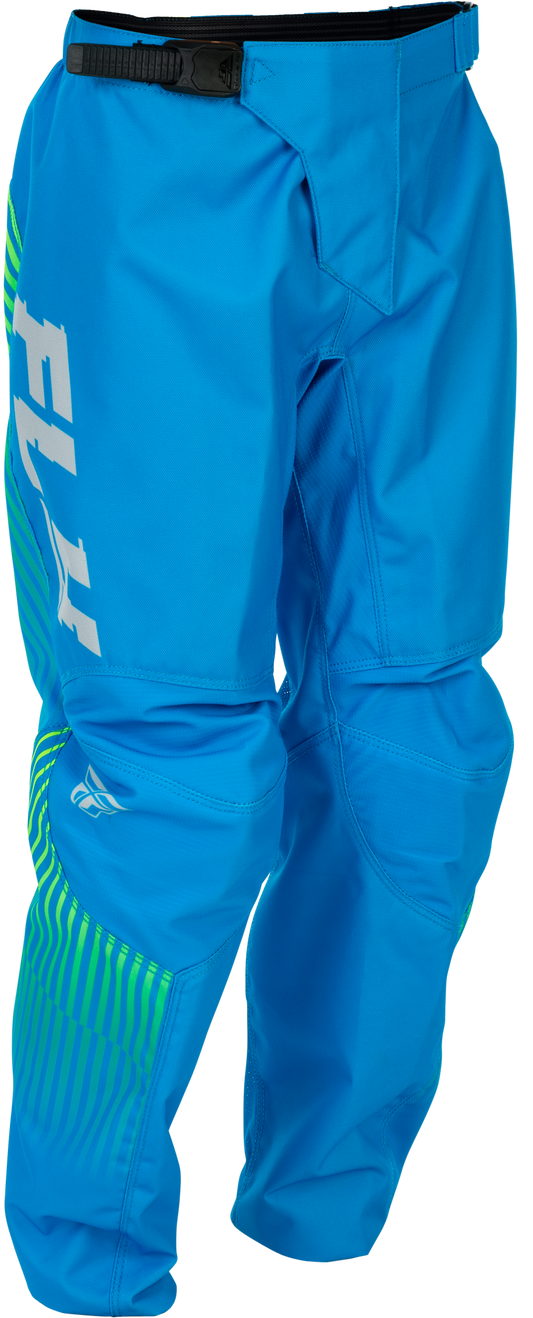 Fly MX26 Youth F-16 Pants - Blue / Hi-Vis