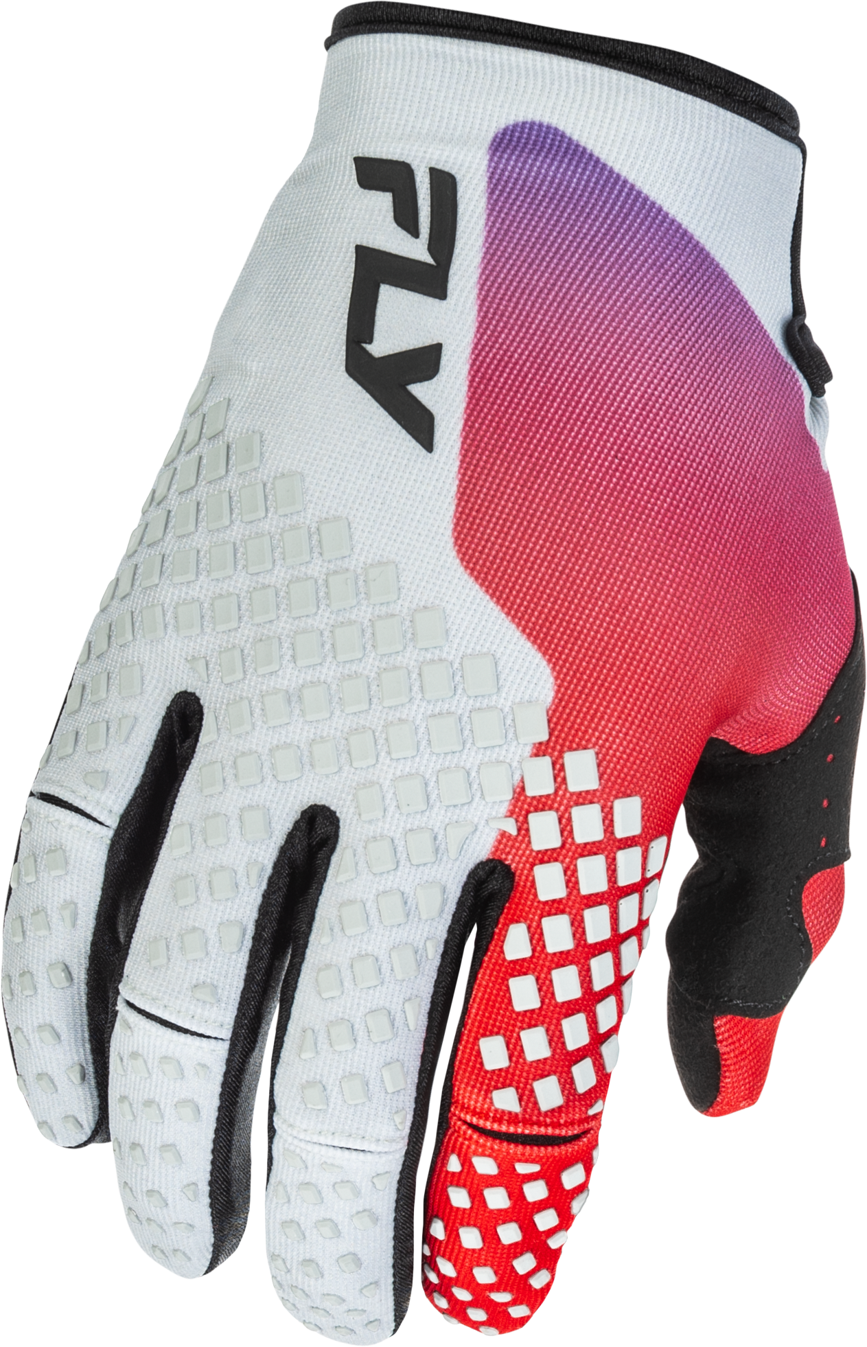 Fly MX26 Youth Kinetic Gloves - Grey / Multi