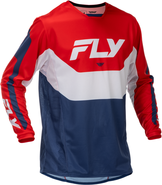 Fly MX26 Kinetic Jersey - Red / White / Blue