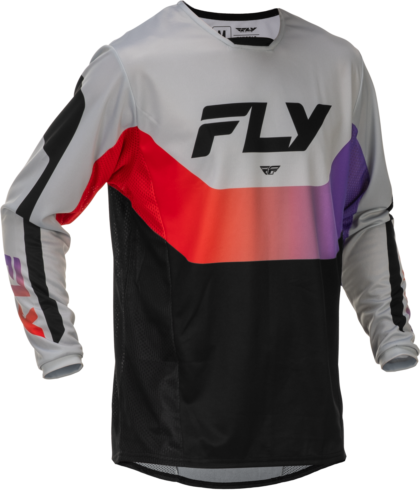 Fly MX26 Kinetic Jersey & Pants - Grey / Multi