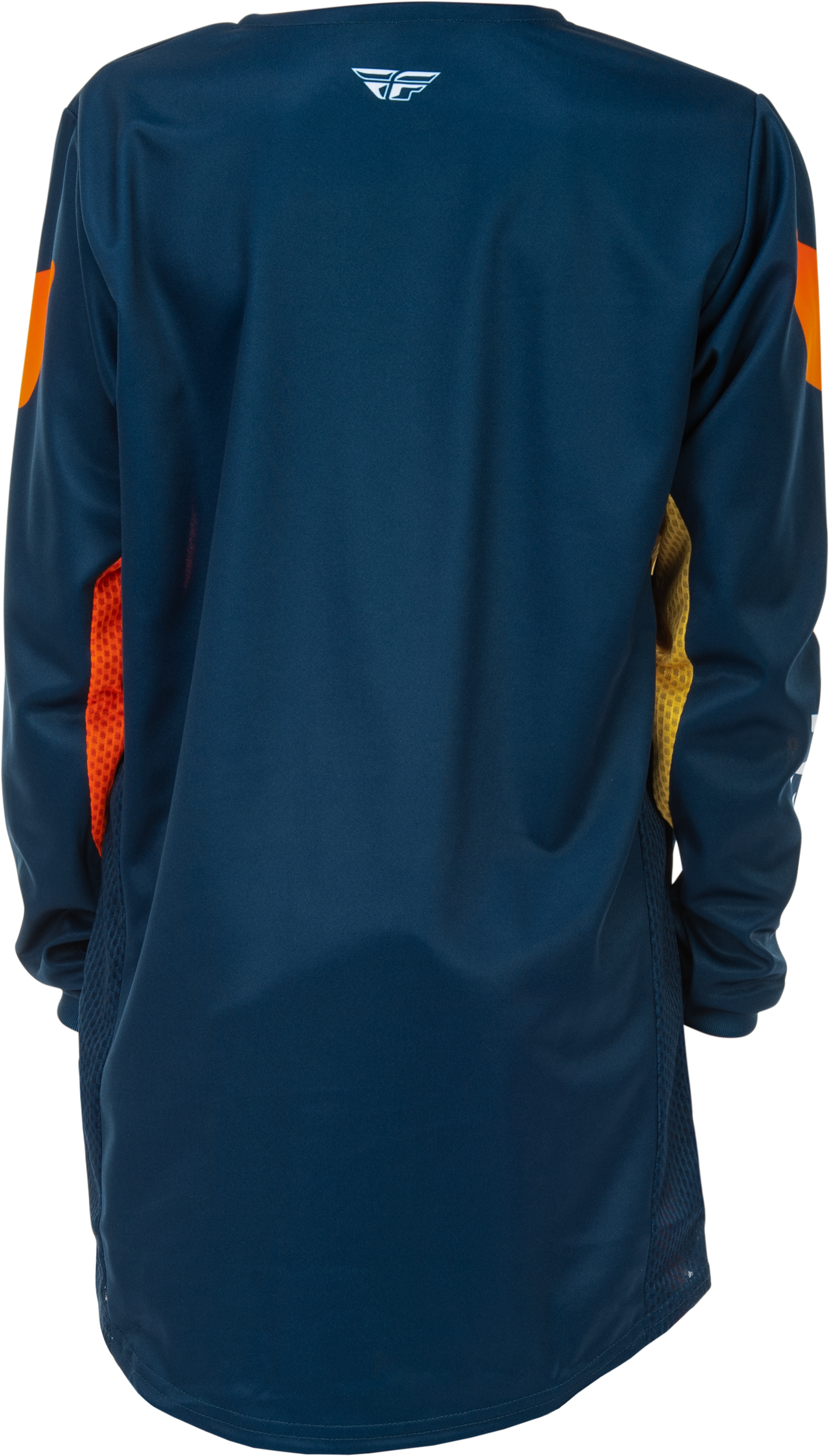 Fly MX26 Youth Kinetic Jersey & Pants - Navy / Orange