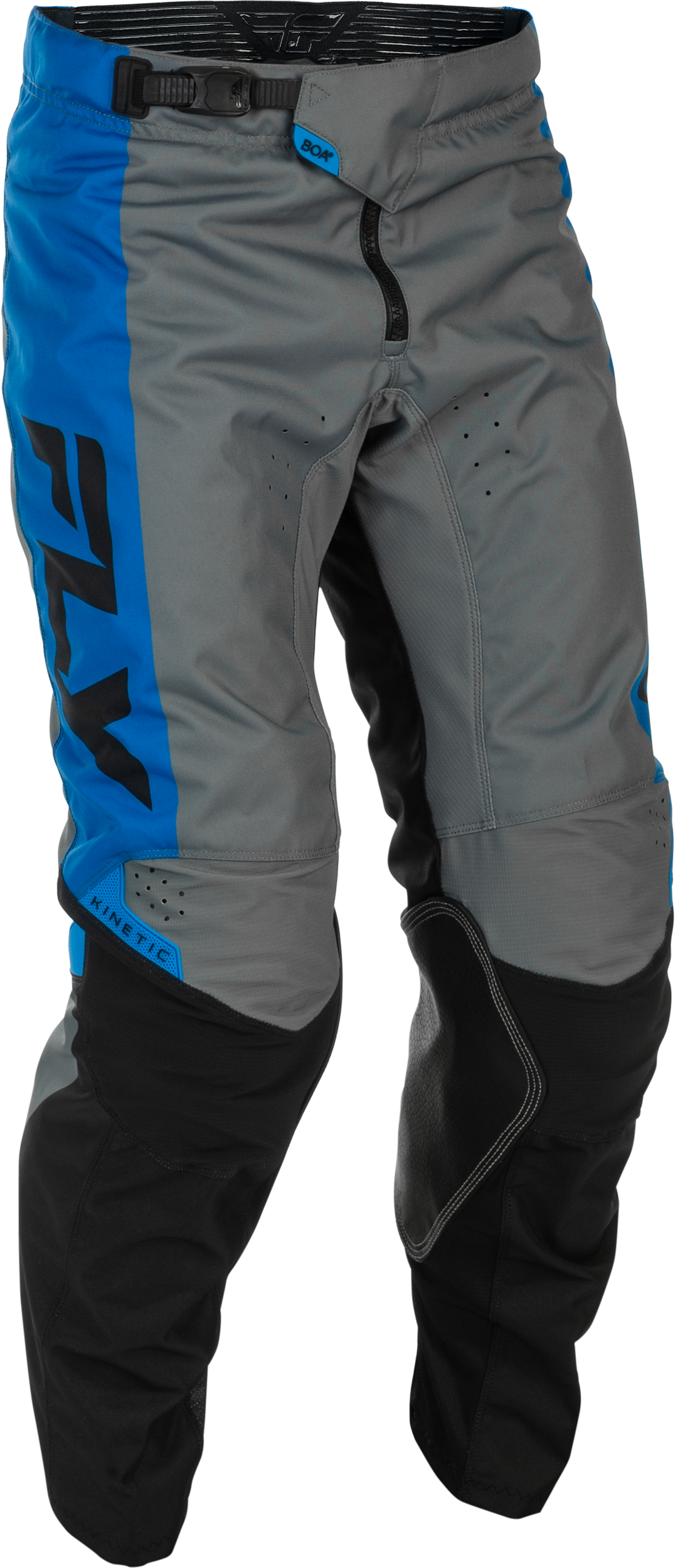 Fly MX26 Kinetic Jersey & Pants - Blue / Grey / Black