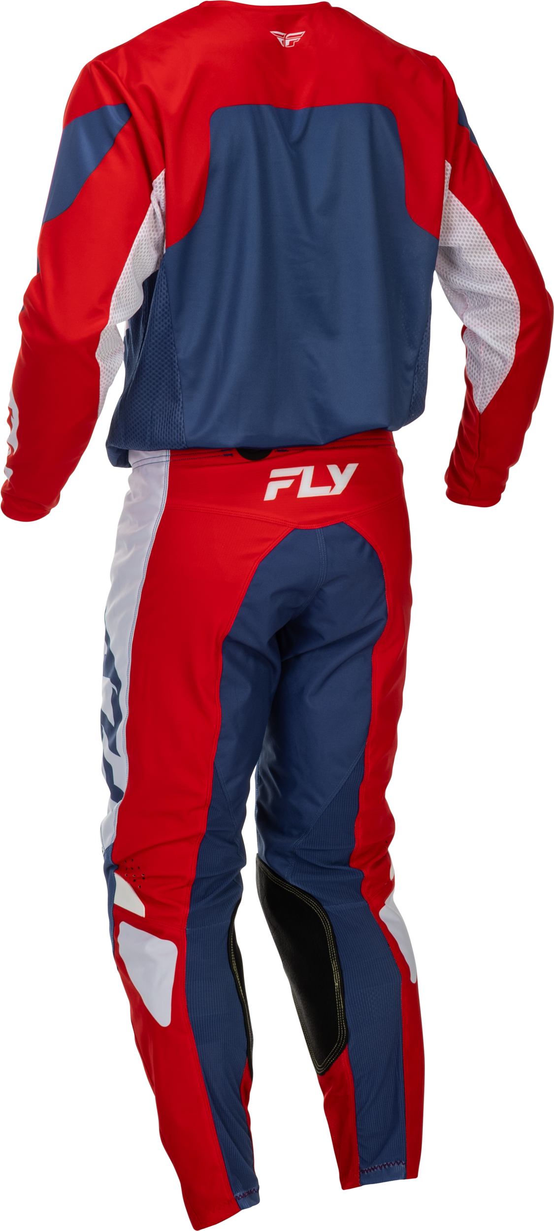 Fly MX26 Kinetic Jersey & Pants - Red / White / Blue