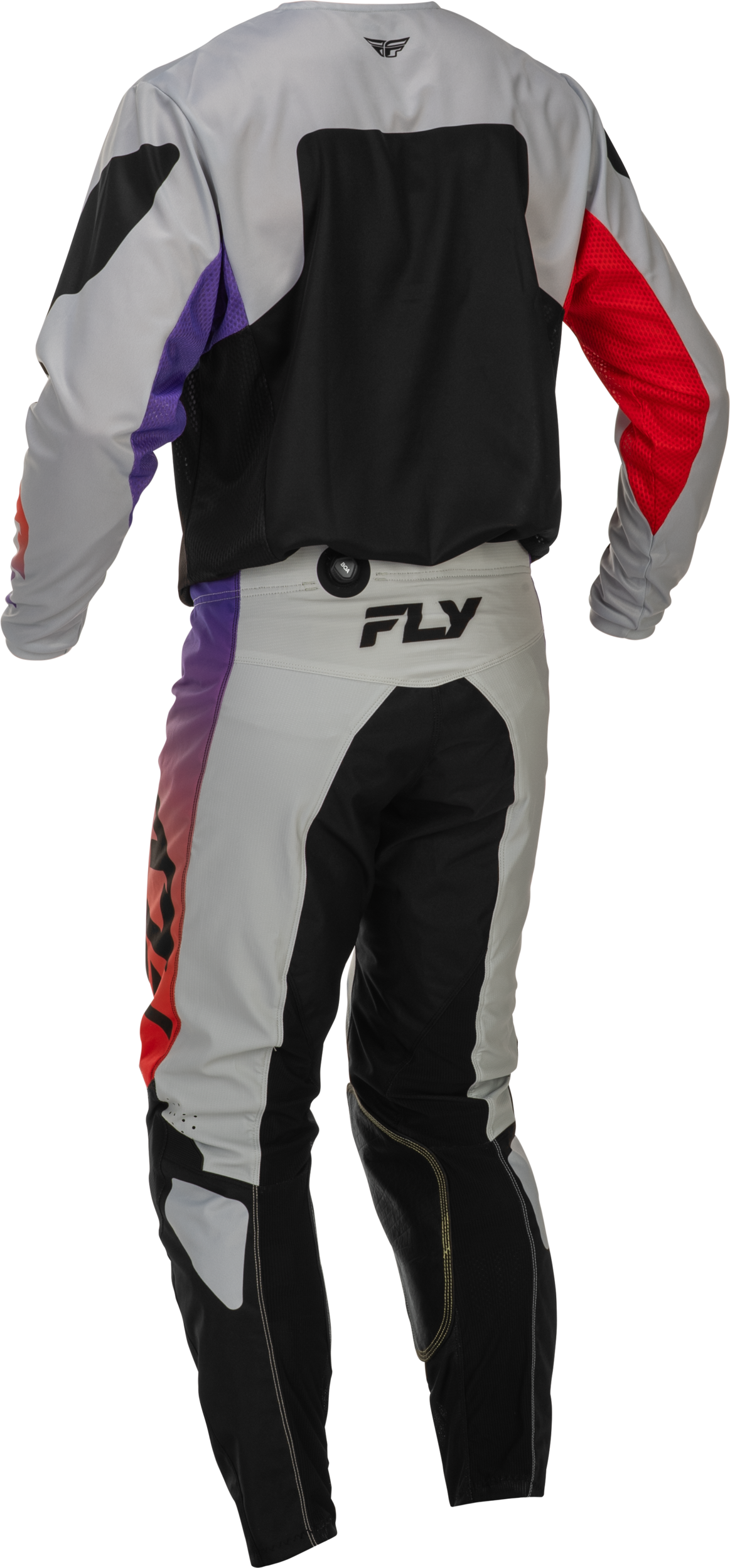 Fly MX26 Kinetic Jersey & Pants - Grey / Multi