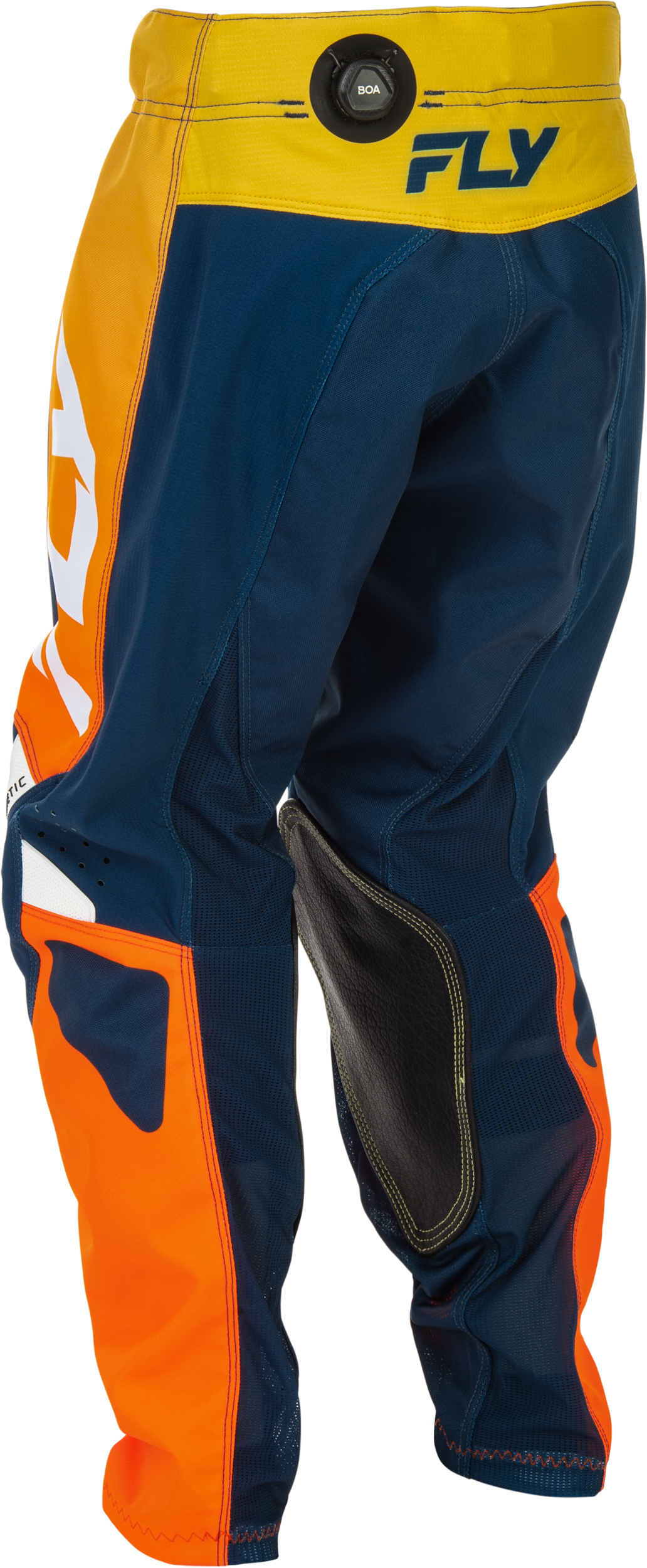 Fly MX26 Youth Kinetic Jersey & Pants - Navy / Orange