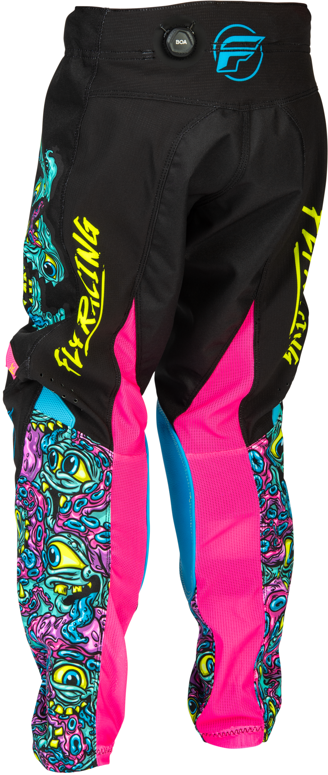 Fly MX26 Youth Kinetic Pants - Black / Multi