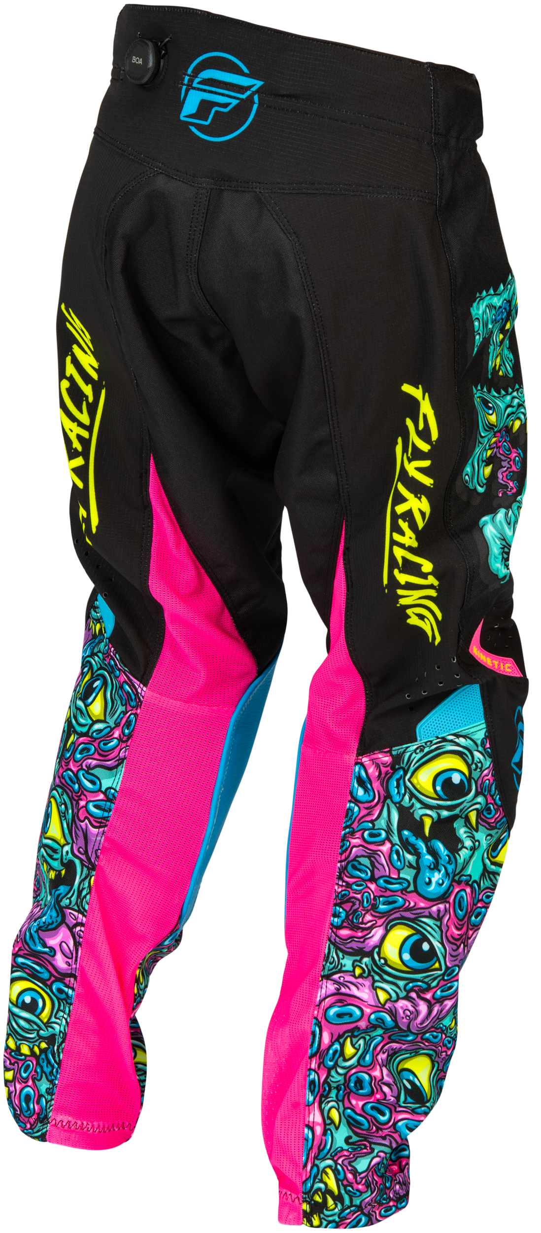 Fly MX26 Youth Kinetic Pants - Black / Multi