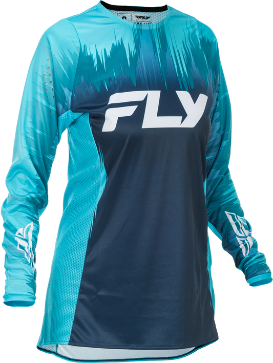 Fly MX26 Women's Lite Jersey - Blue / White