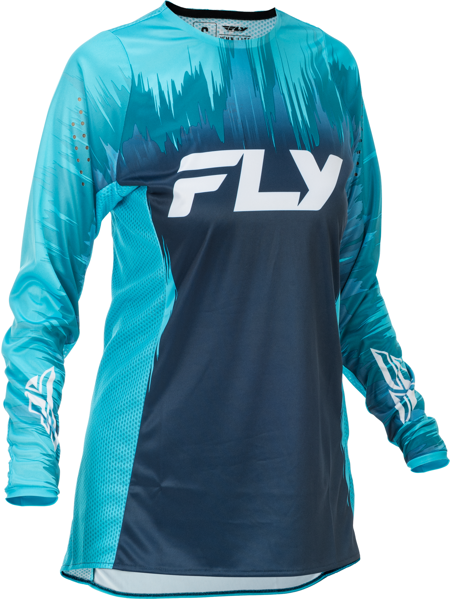 Fly MX26 Women's Lite Jersey & Pants - Blue / White