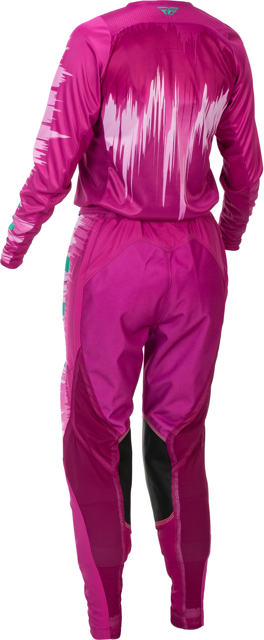 Fly MX26 Women's Lite Jersey & Pants - Pink / Blue