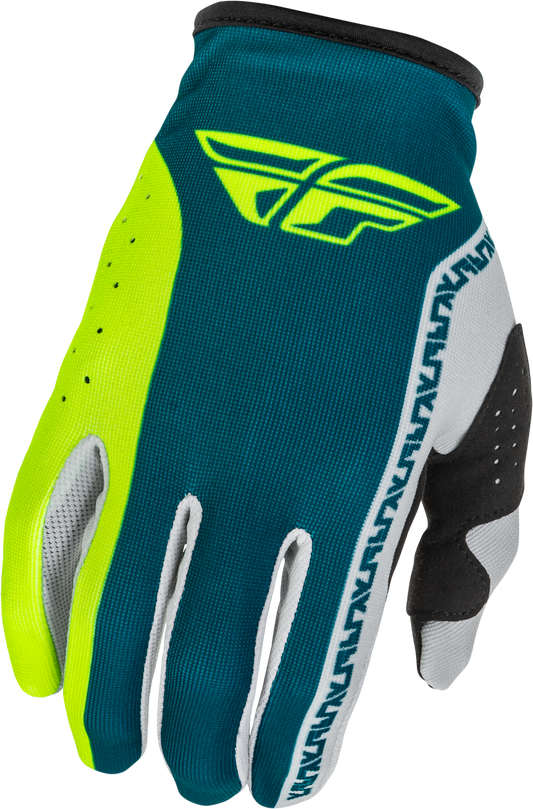 Fly MX26 Lite Gloves - Grey / Lime