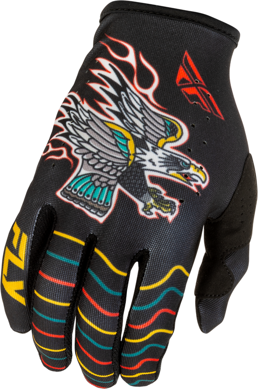 Fly MX26 Lite Americana Gloves - Black / Multi