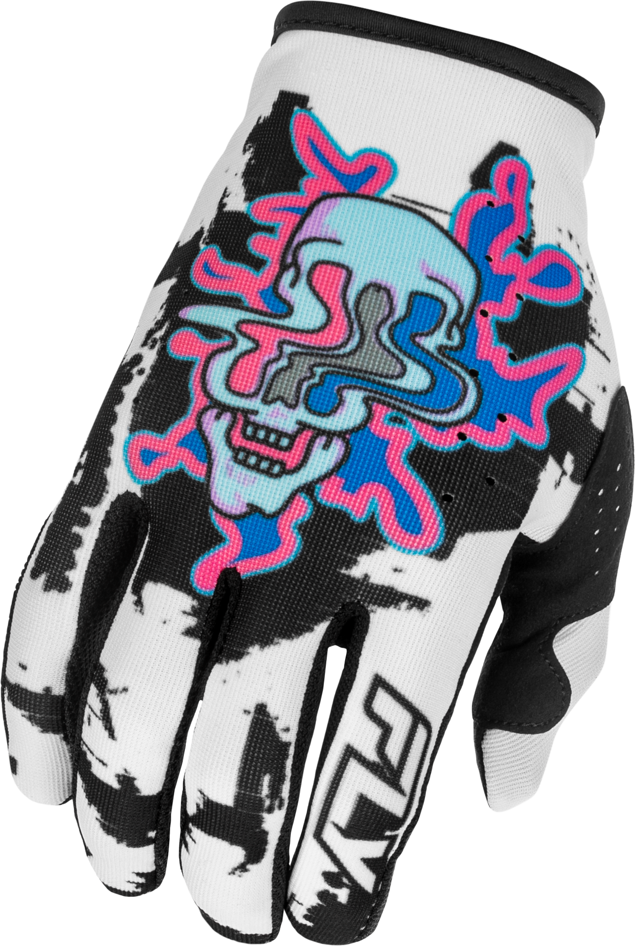 Fly MX26 Lite Warp Gloves - White / Multi