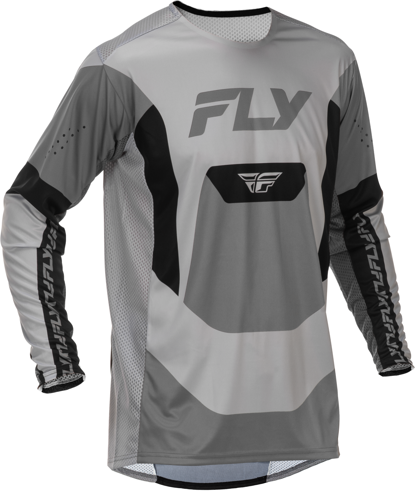 Fly MX26 Lite Jersey - Grey / Black