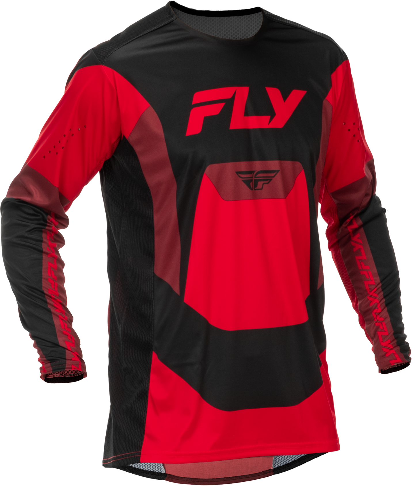 Fly MX26 Lite Jersey - Black / Red
