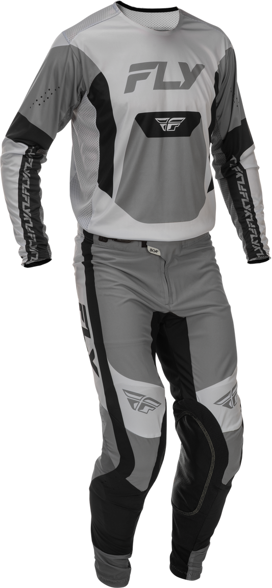 Fly MX26 Lite Jersey & Pants - Grey / Black