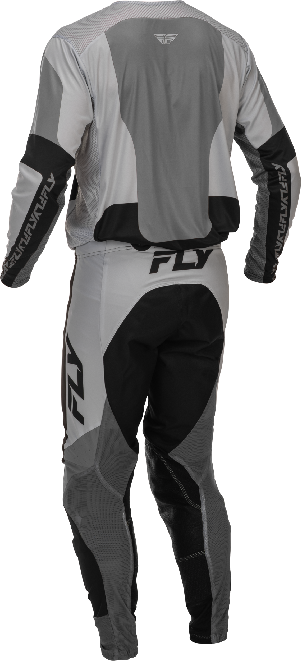 Fly MX26 Lite Jersey & Pants - Grey / Black