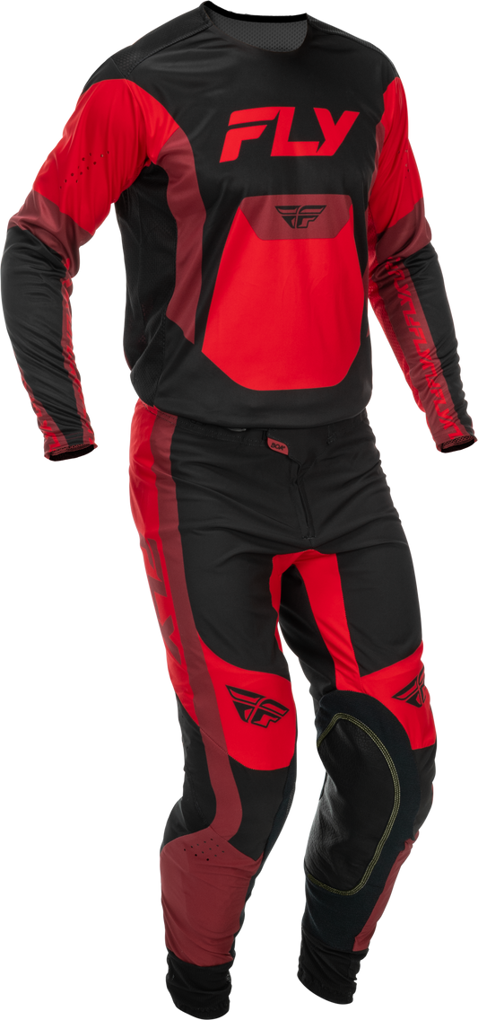 Fly MX26 Lite Jersey & Pants - Black / Red
