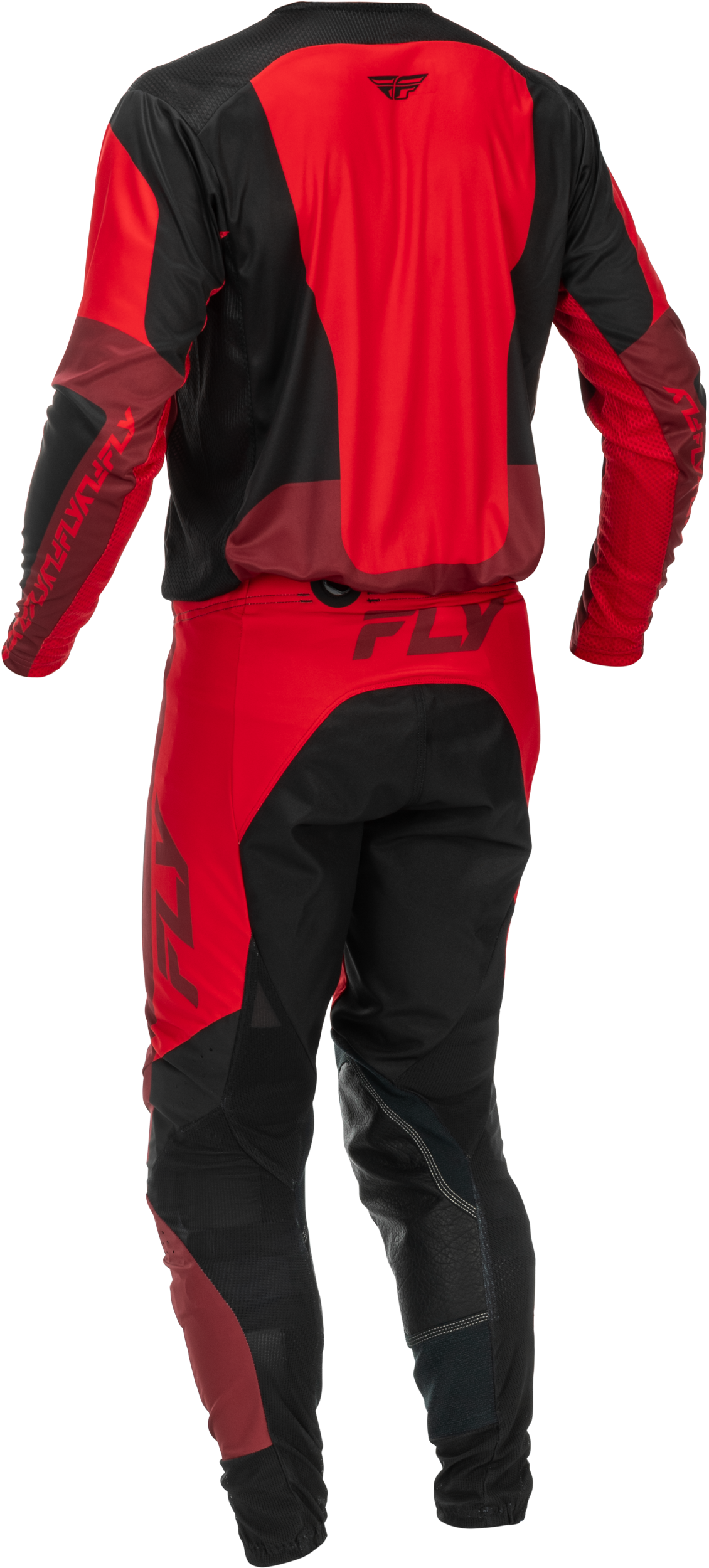 Fly MX26 Lite Jersey & Pants - Black / Red