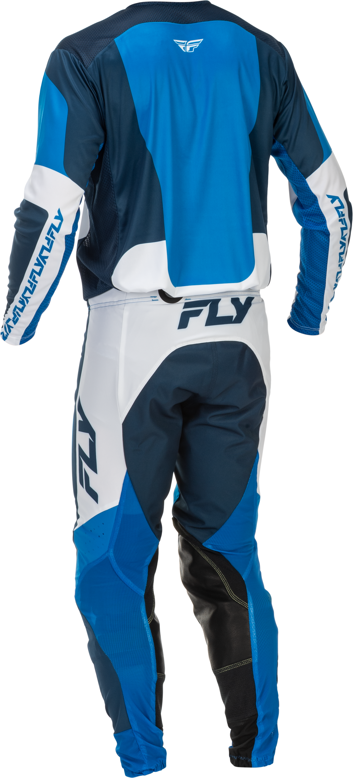 Fly MX26 Lite Jersey & Pants - Blue / White