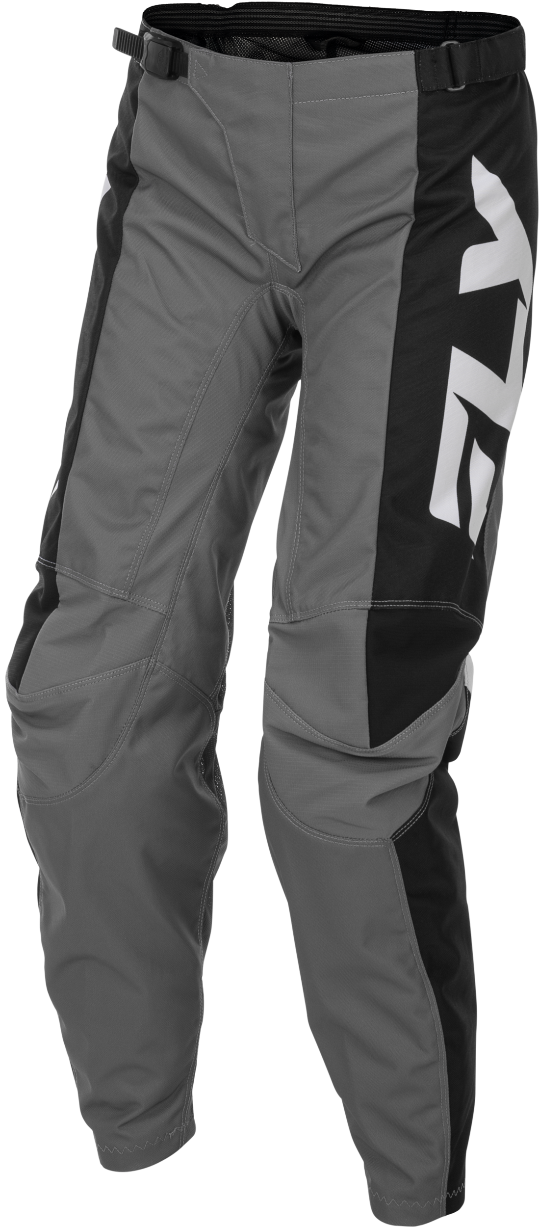 Fly MX26 Women's F-16 Jersey & Pants - Grey / Black / White