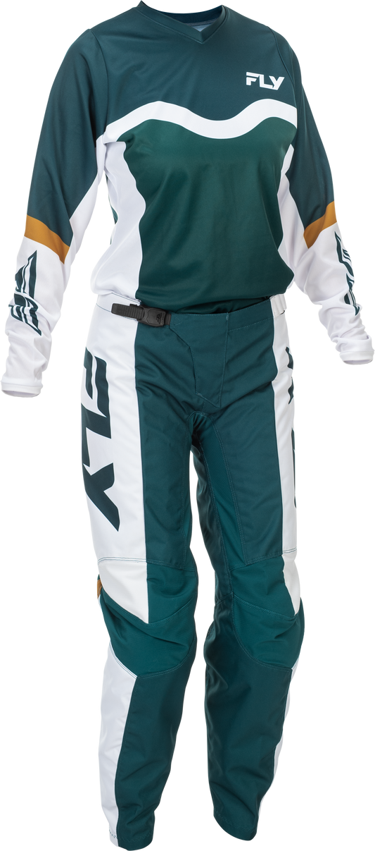 Fly MX26 Women's F-16 Jersey & Pants - Teal