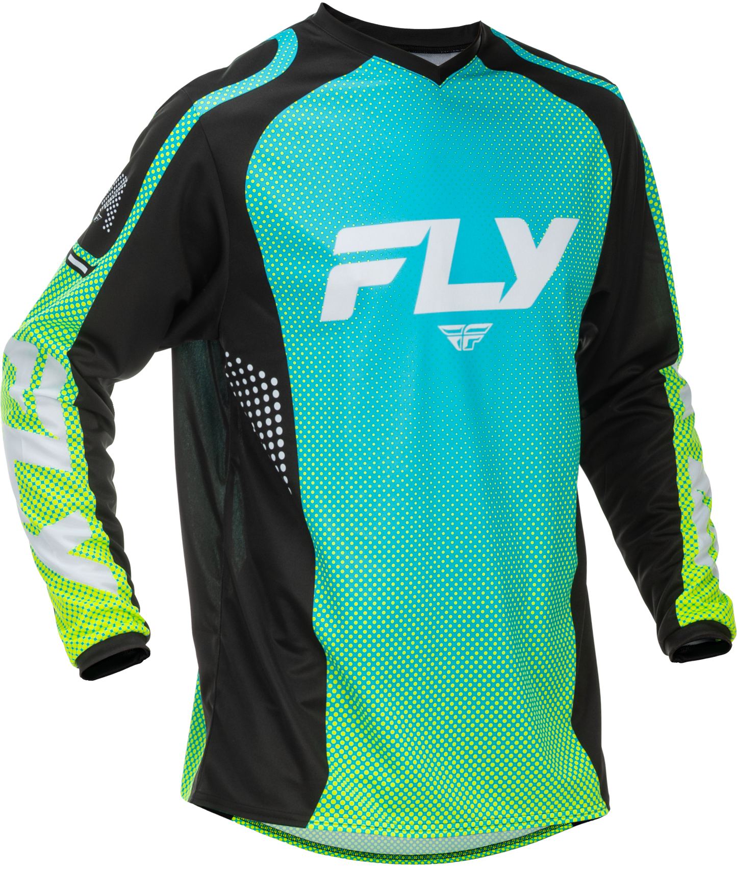Fly MX26 F-16 Jersey & Pants - Blue / Black / White