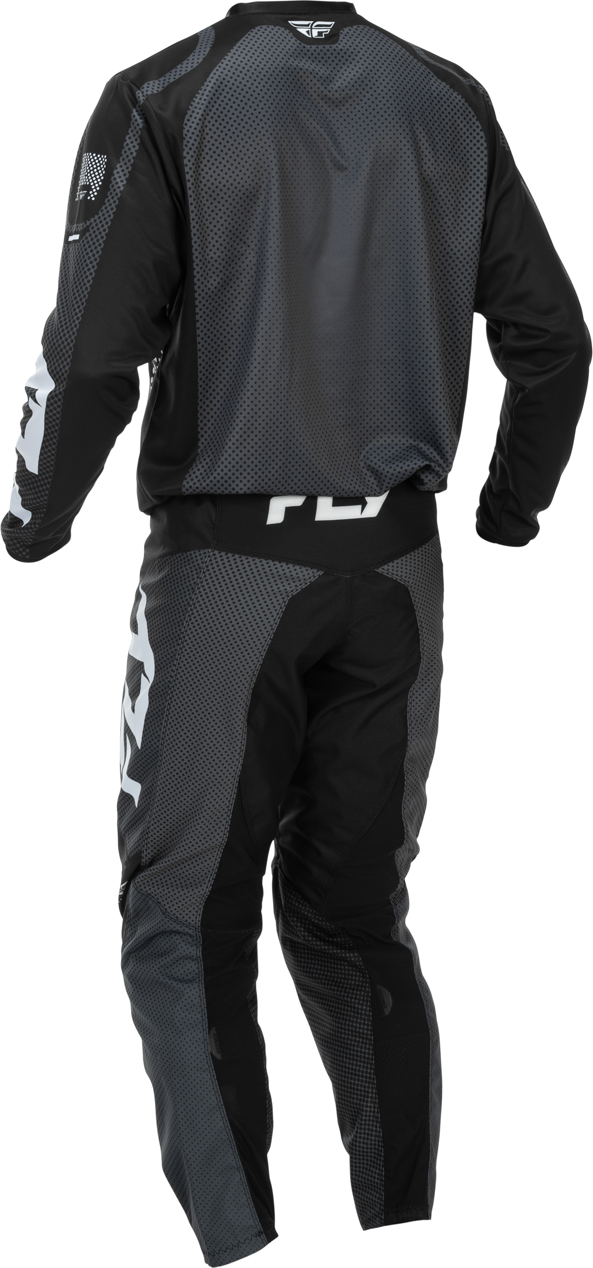 Fly MX26 F-16 Jersey & Pants - Black / White