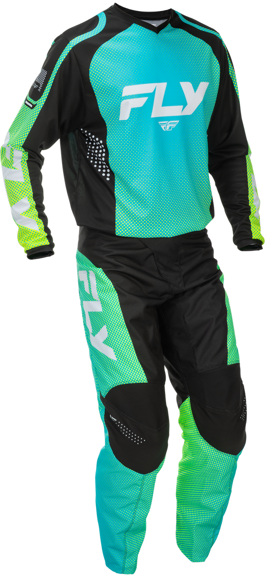Fly MX26 F-16 Jersey & Pants - Blue / Black / White