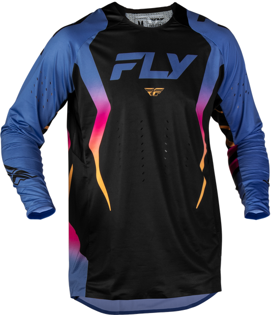 Fly MX27 Evo Jersey Bolt - Black / Blue