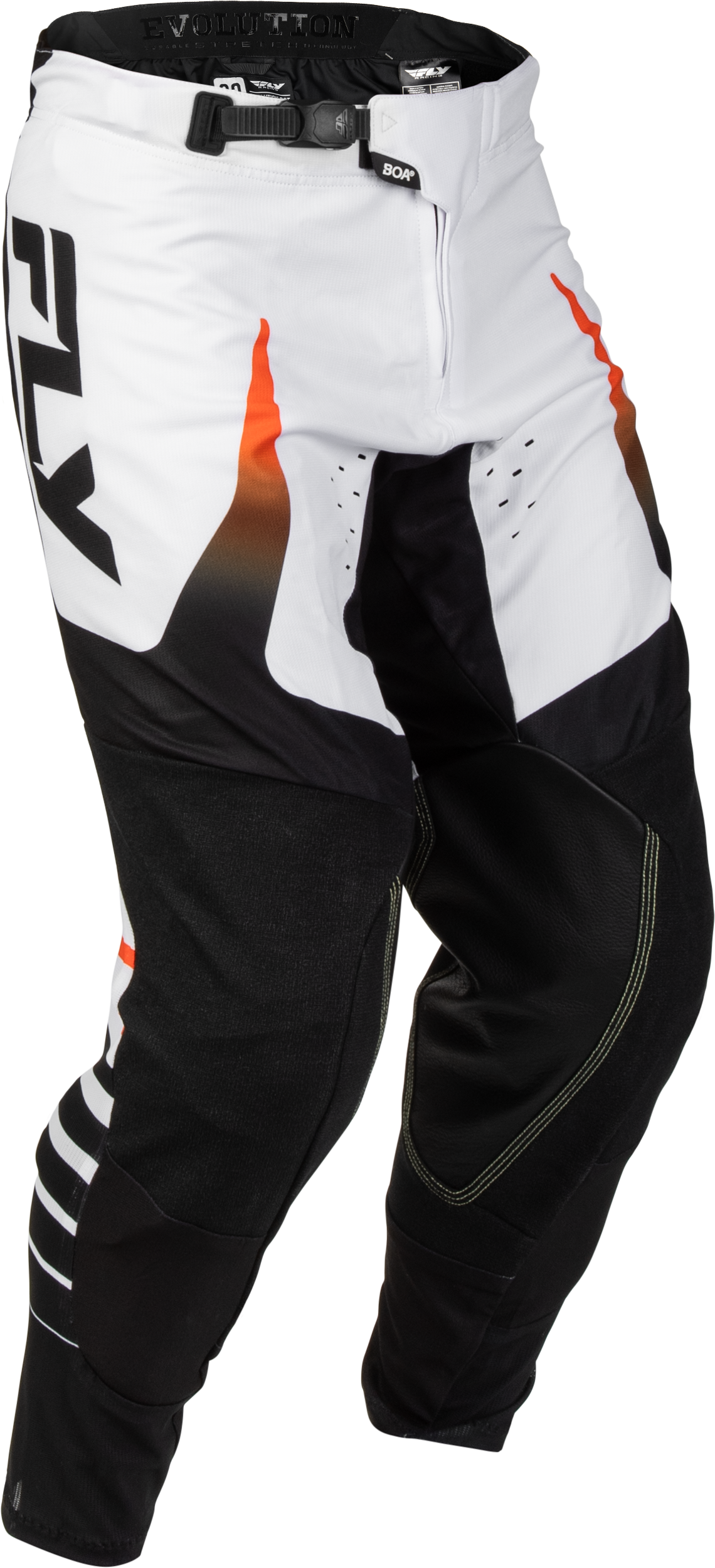 Fly MX27 Evo Pants Bolt - White / Black
