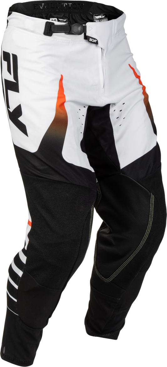Fly MX27 Evo Pants Bolt - White / Black