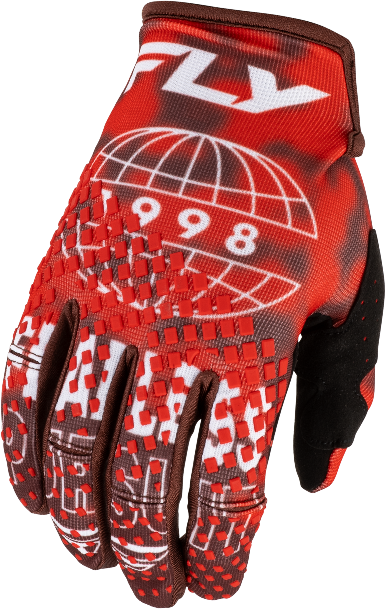 Fly MX27 Kinetic Gloves Blur - Red