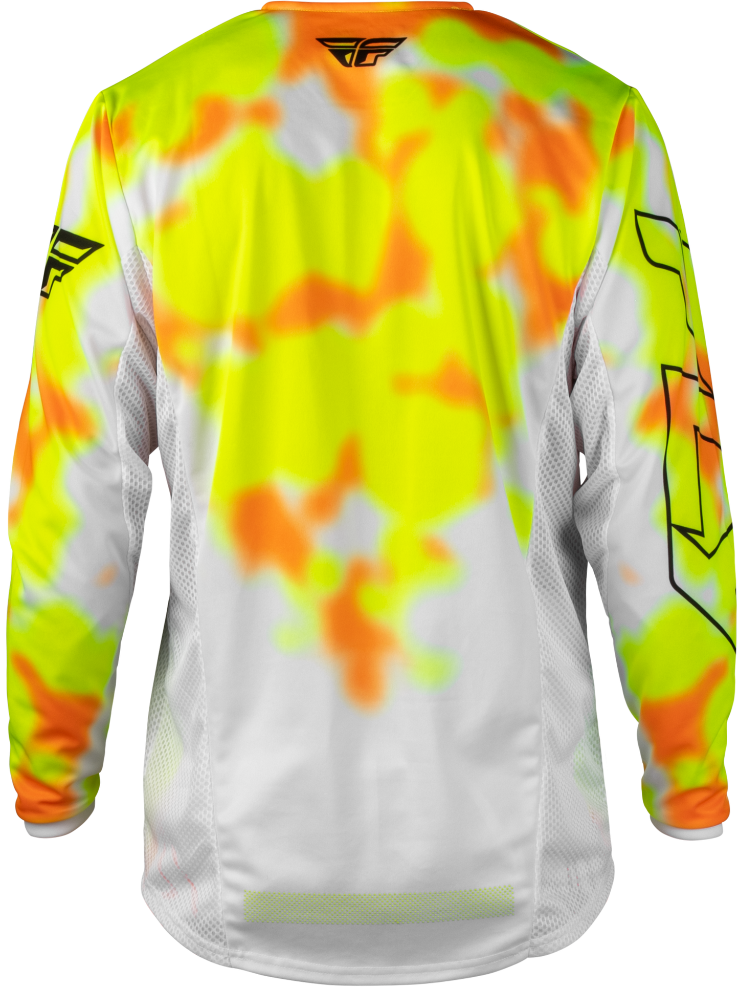 Fly MX27 Kinetic Jersey Blur - White / Yellow