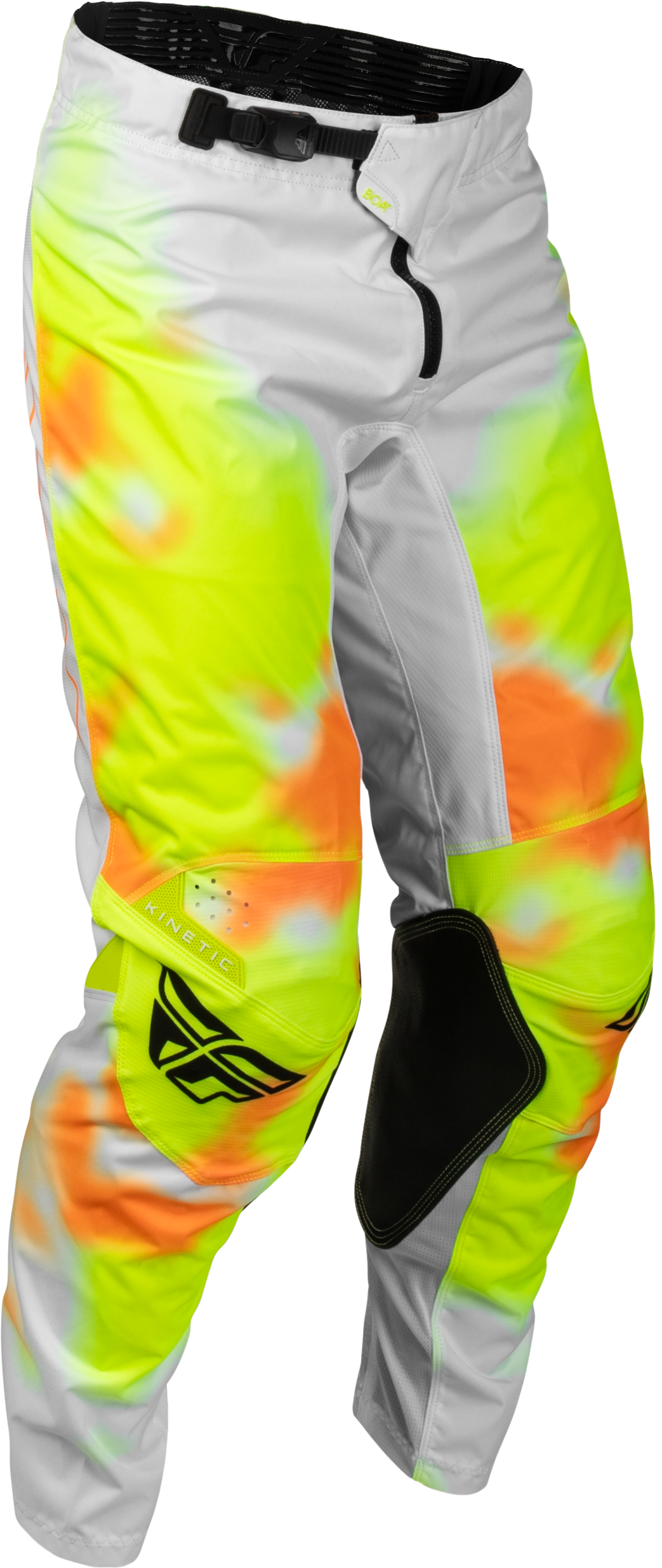 Fly MX27 Kinetic Pants Blur - White / Yellow
