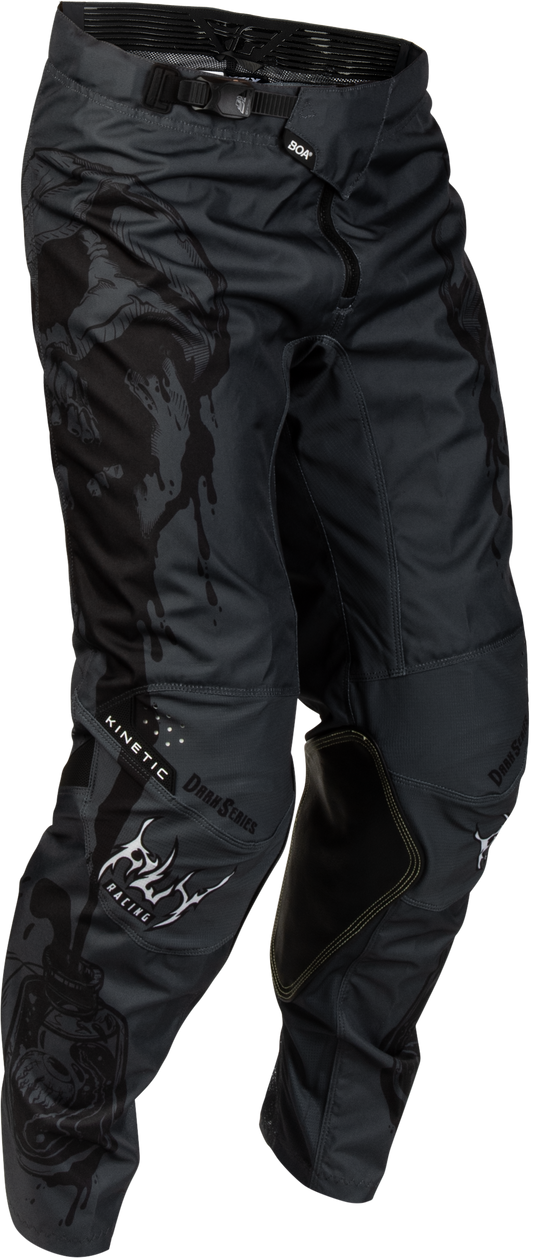 Fly MX27 Kinetic Pants Dark Series - Grey / Black
