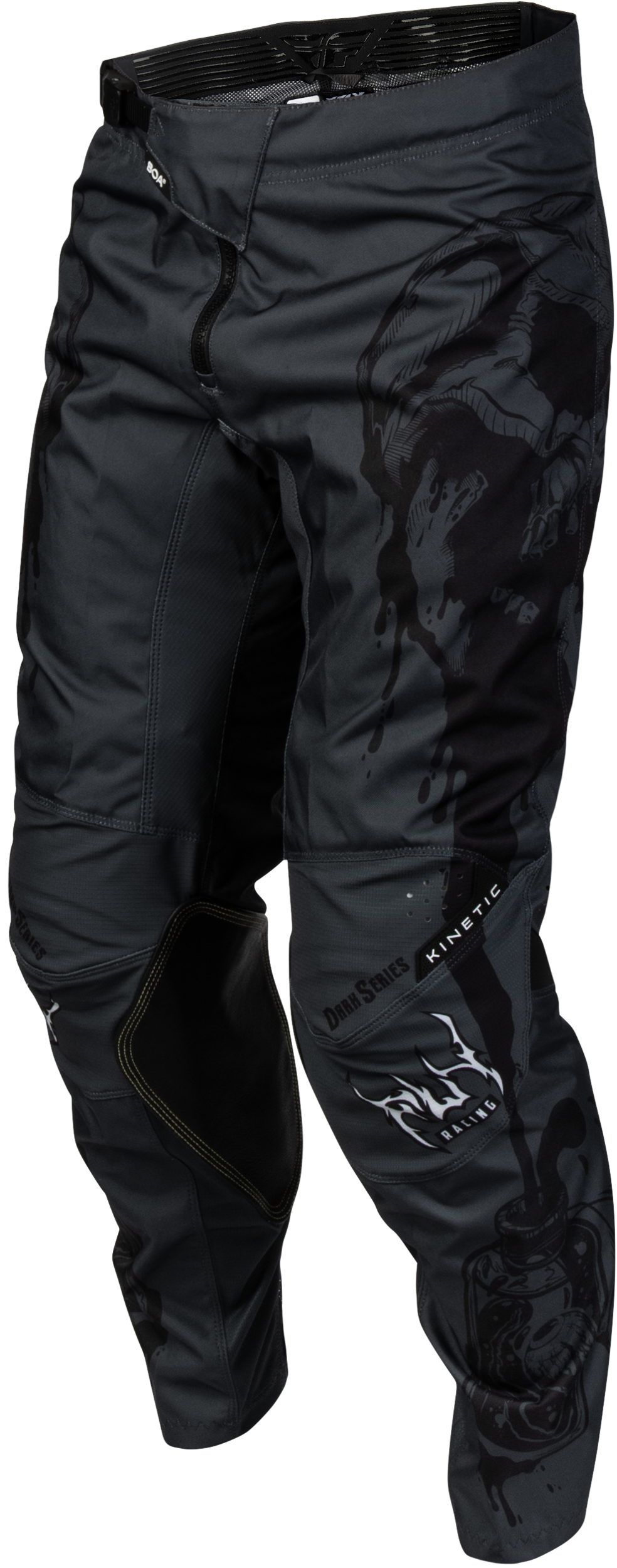 Fly MX27 Kinetic Pants Dark Series - Grey / Black
