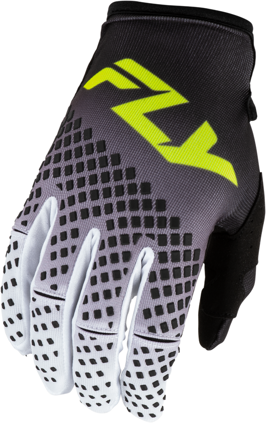 Fly MX27 Kinetic Gloves Fade - Black / White / Hi-Vis