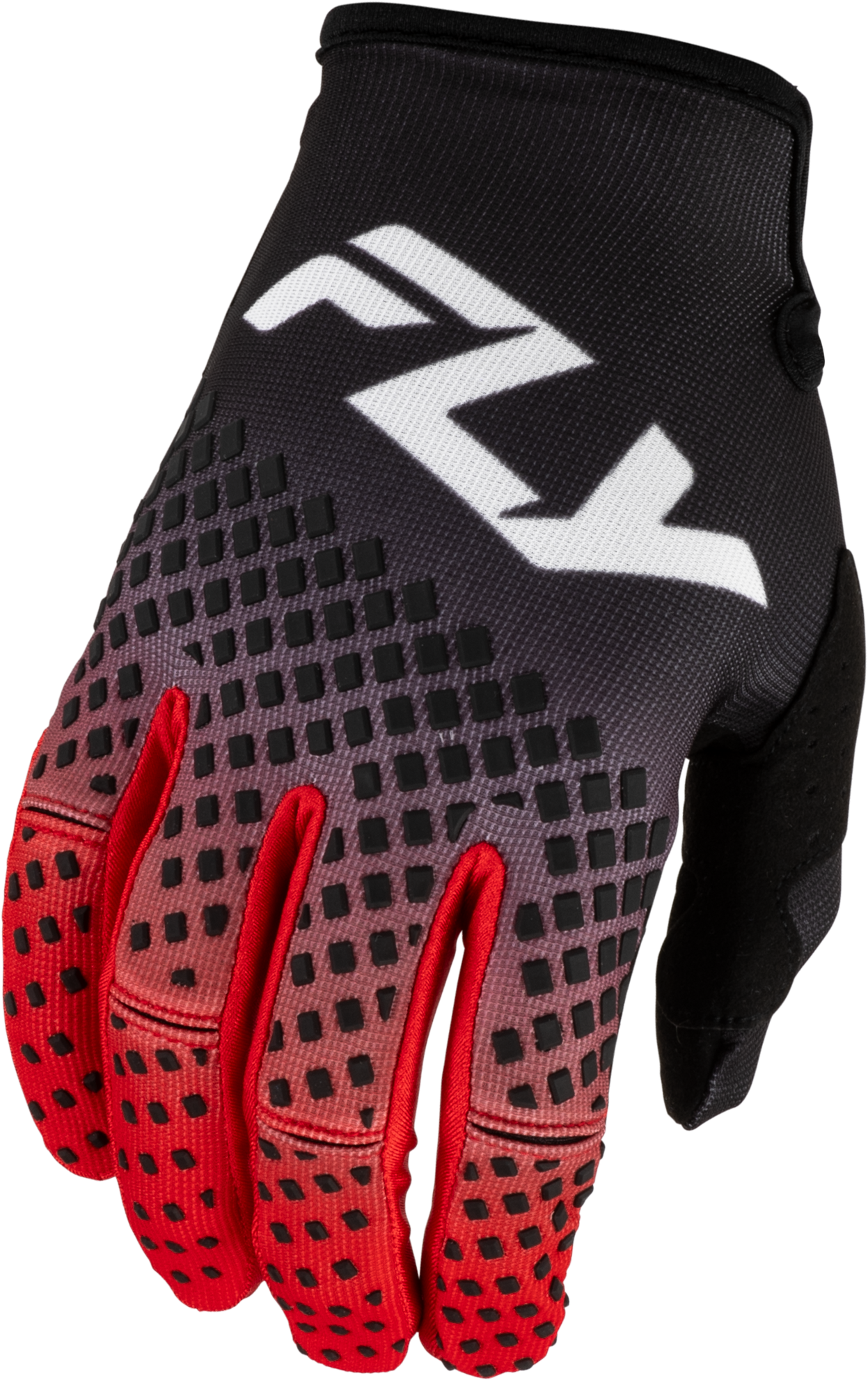 Fly MX27 Kinetic Gloves Fade - Black / Red / White