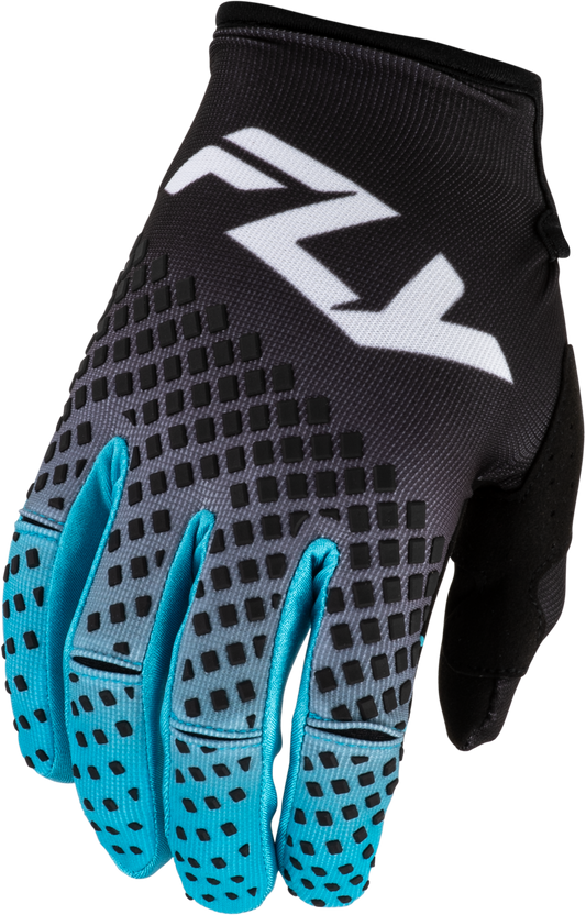 Fly MX27 Youth Kinetic Gloves Fade - Black / Blue / White