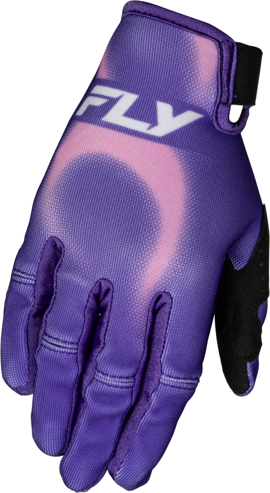 Fly MX27 Youth Kinetic Gloves Torch - Purple / Pink