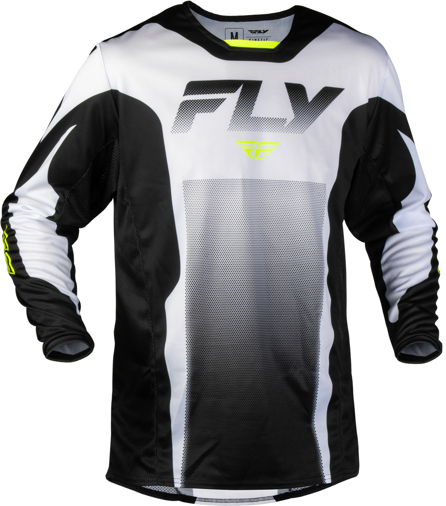 Fly MX27 Kinetic Jersey Fade - Black / White