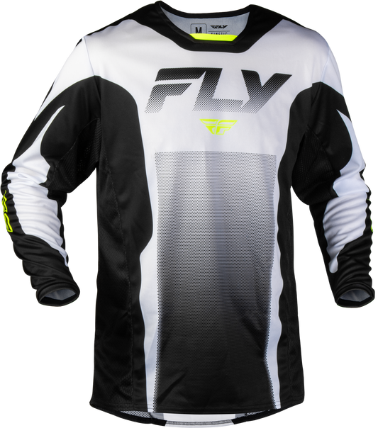 Fly MX27 Kinetic Jersey Fade - Black / White