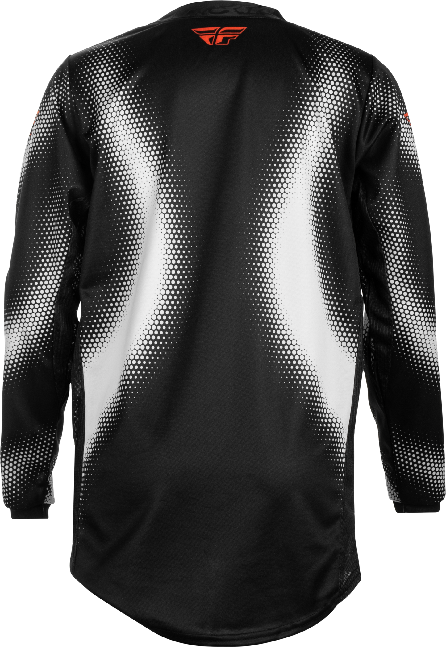 Fly MX27 Youth Kinetic Jersey Torch - Black / White / Orange