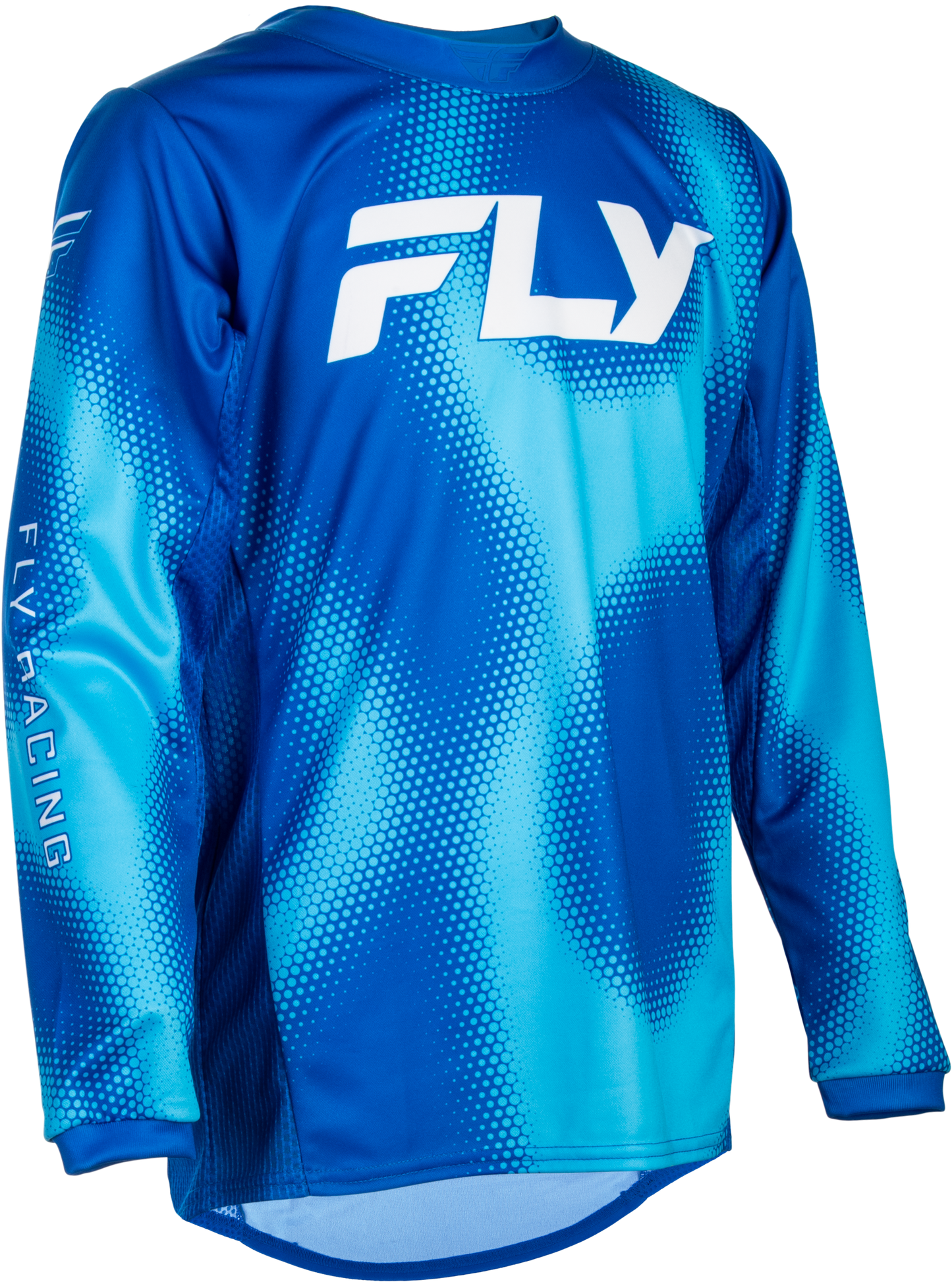 Fly MX27 Youth Kinetic Jersey Torch - Blue