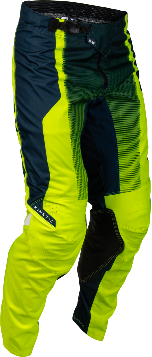 Fly MX27 Kinetic Pants Fade - Navy / Yellow