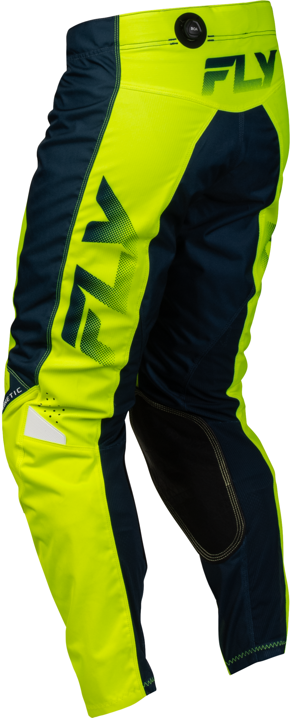 Fly MX27 Kinetic Pants Fade - Navy / Yellow