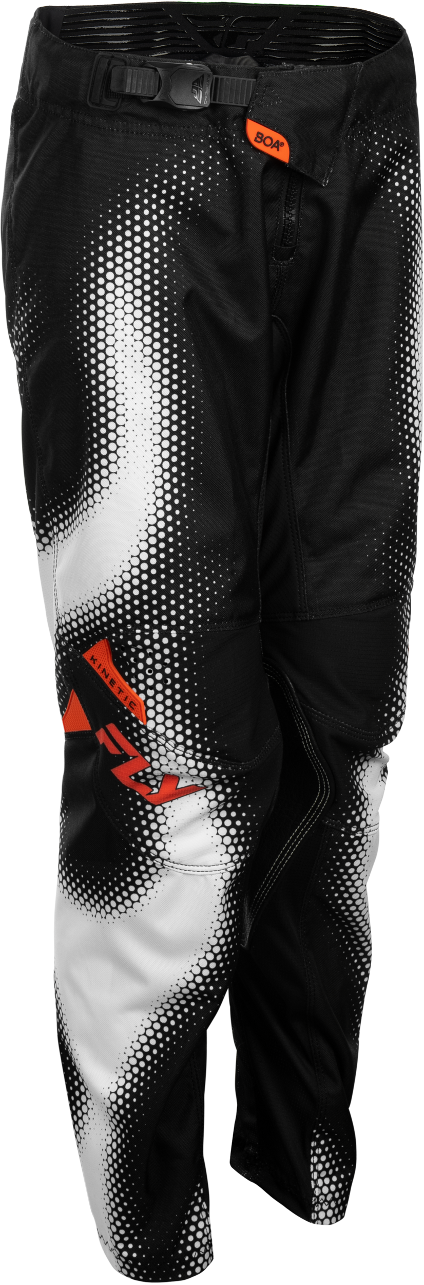 Fly MX27 Youth Kinetic Pants Torch - Black / White / Orange