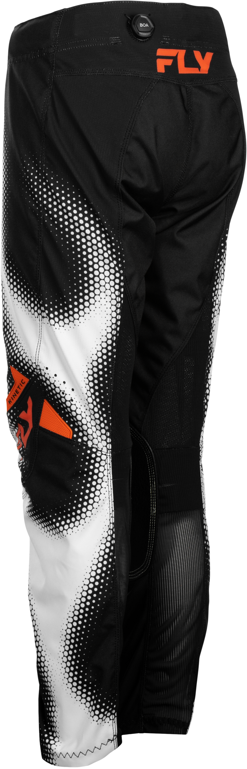 Fly MX27 Youth Kinetic Pants Torch - Black / White / Orange