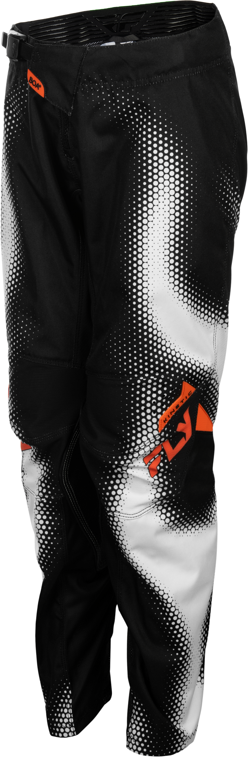 Fly MX27 Youth Kinetic Pants Torch - Black / White / Orange